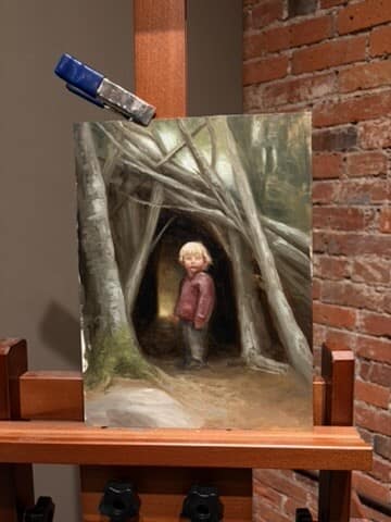 Love Portrait Commission, stage 2