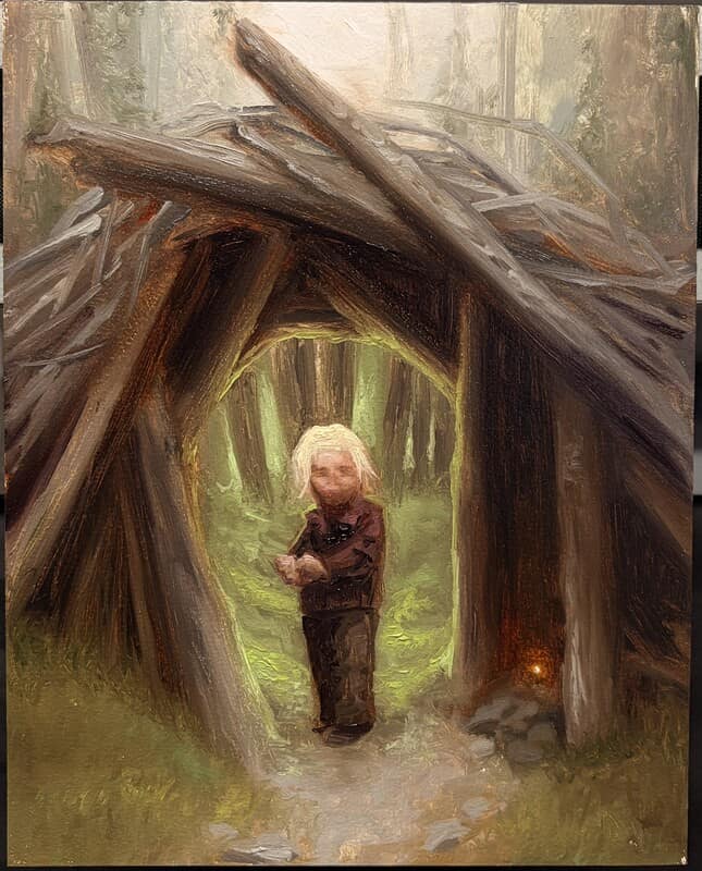 Love Portrait Commission, stage 2