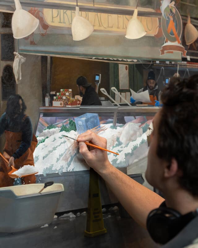 The Fishmongers at Pike, stage 8